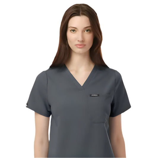 Women's Rhena Essential 1-Pocket Scrub V-Neck Top